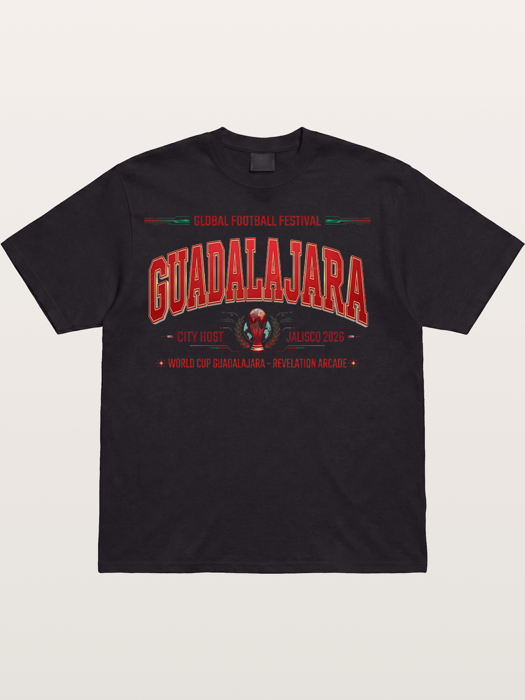 Guadalajara 2026 WC Host Print Cotton T-shirt