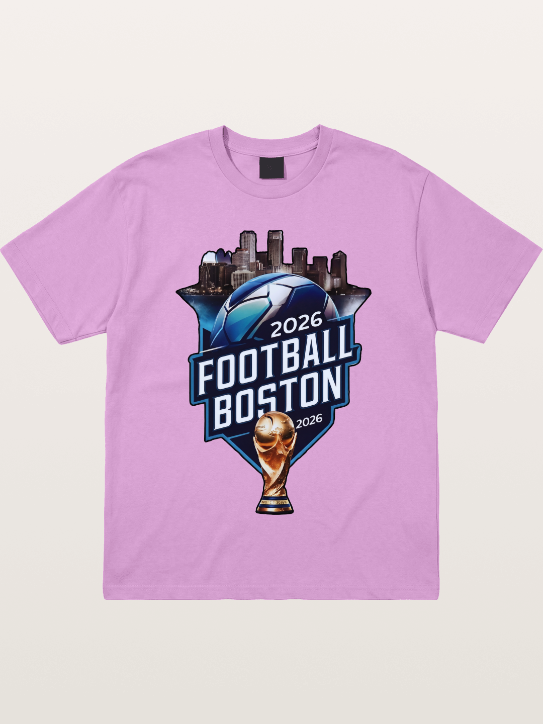 Boston 2026 World Cup City Badge Gildan T-shirt
