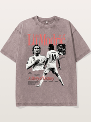 Luka Modric Destiny Story Washed T-shirt