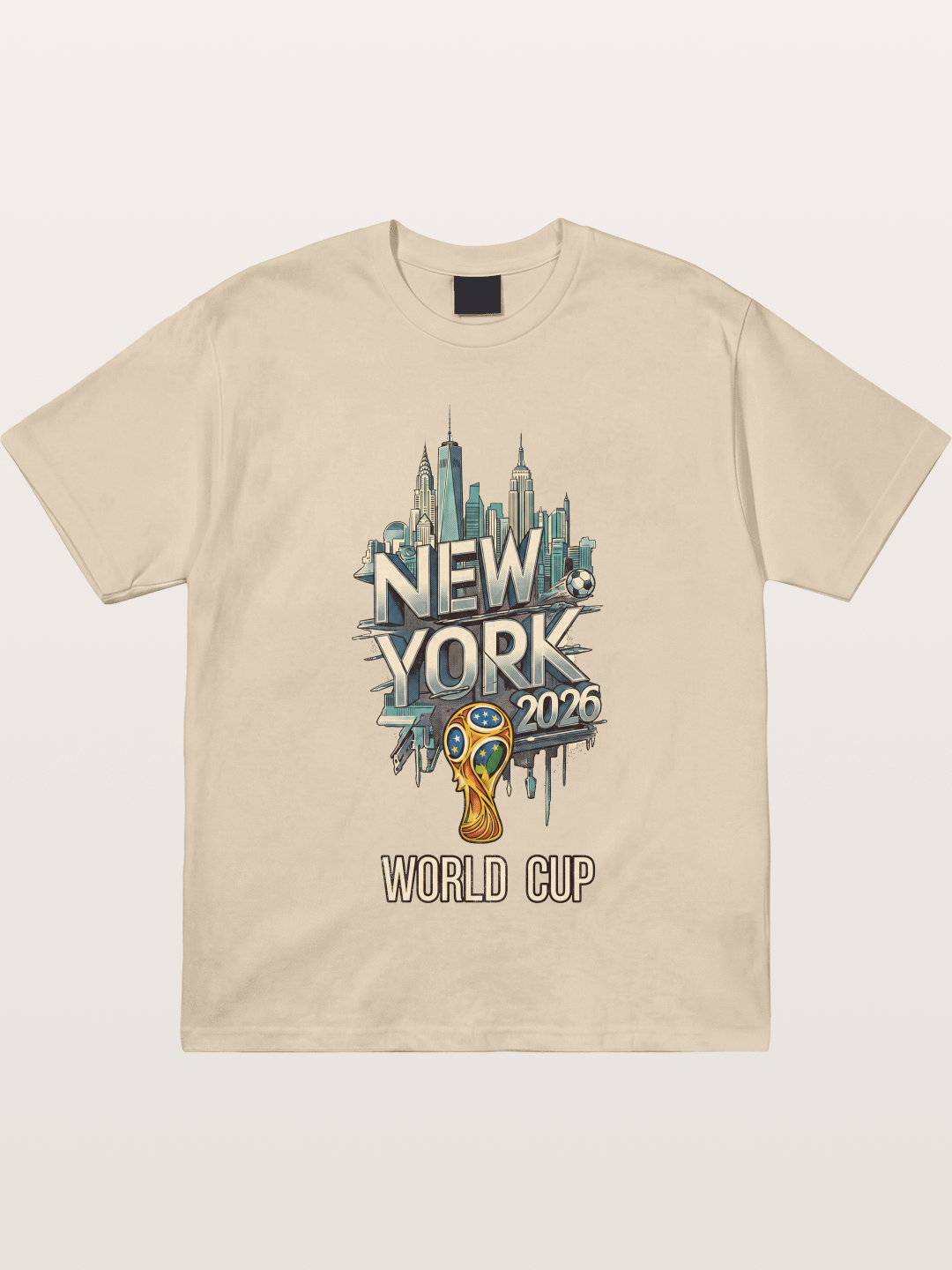 NYC World Cup 2026 Emblem Gildan T-shirt