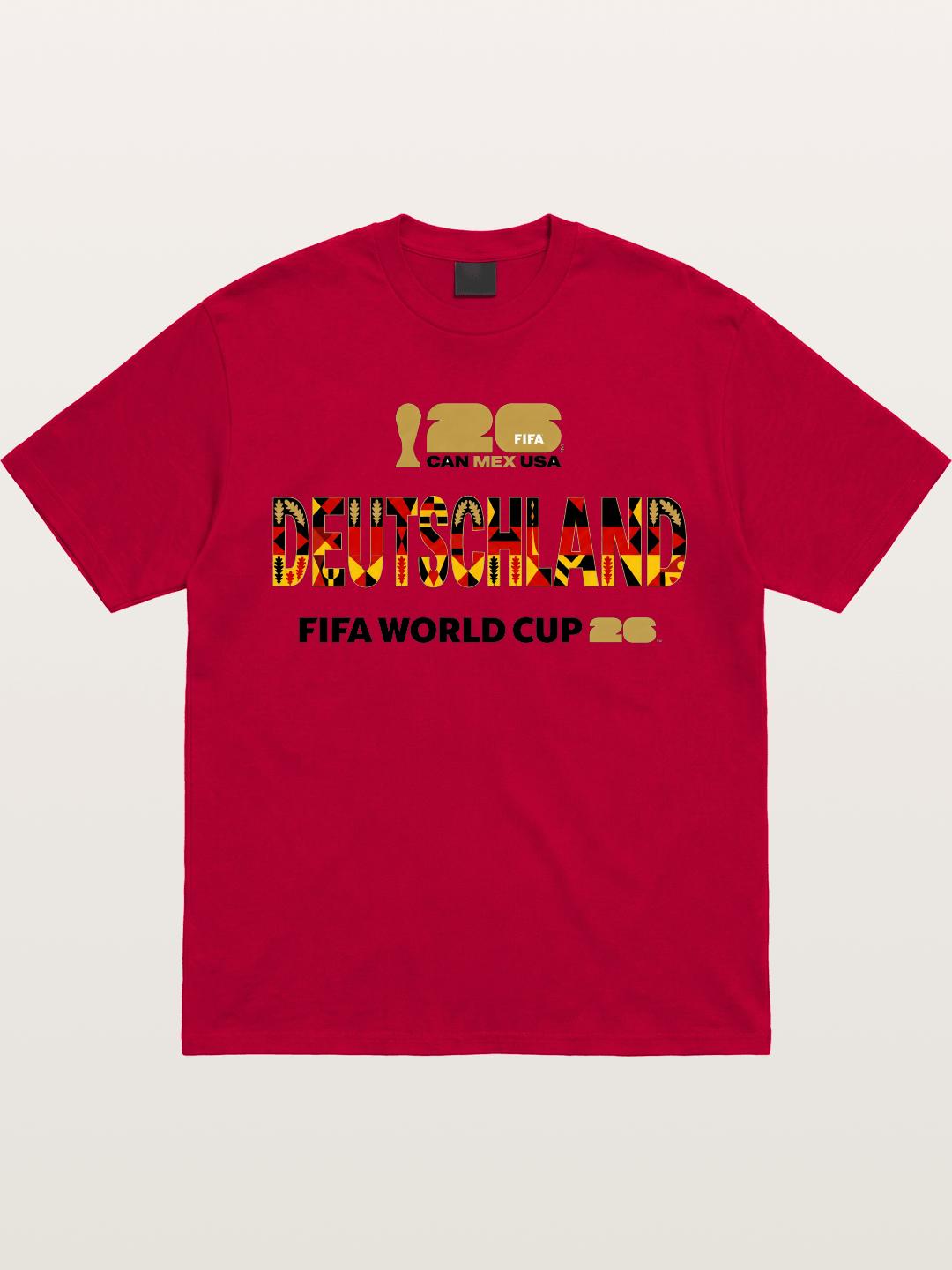 Deutschland 2026 Tribal Print Gildan T-shirt