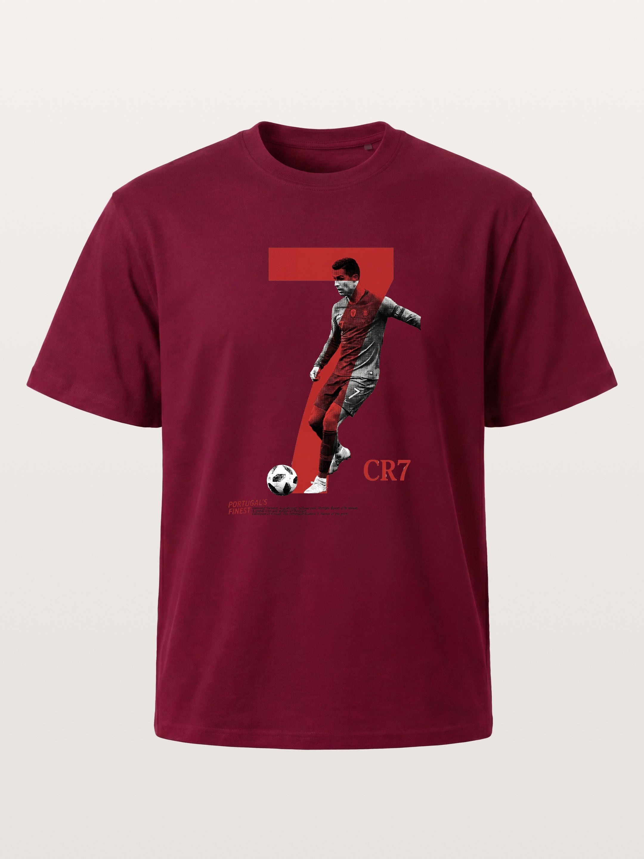 CR7 Portugal Split Portrait Gildan T-shirt