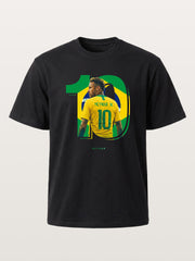 Neymar Brazil 10 Jersey Print Gildan T-shirt