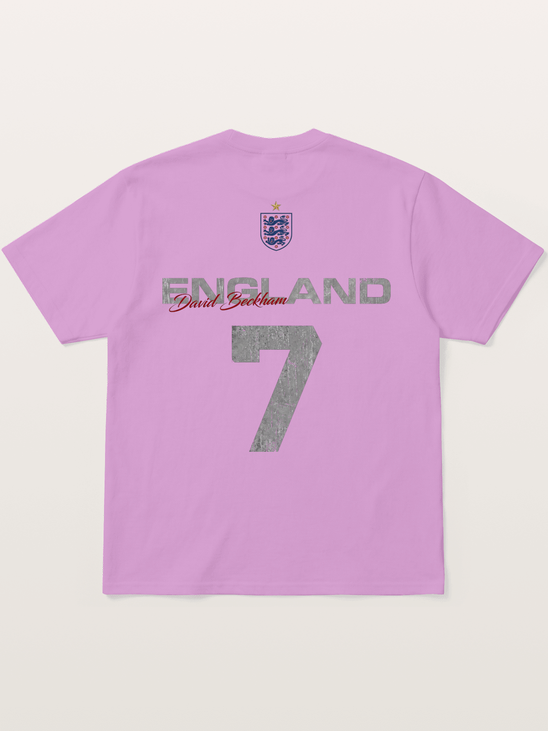 England Beckham 7 Vintage Gildan T-shirt