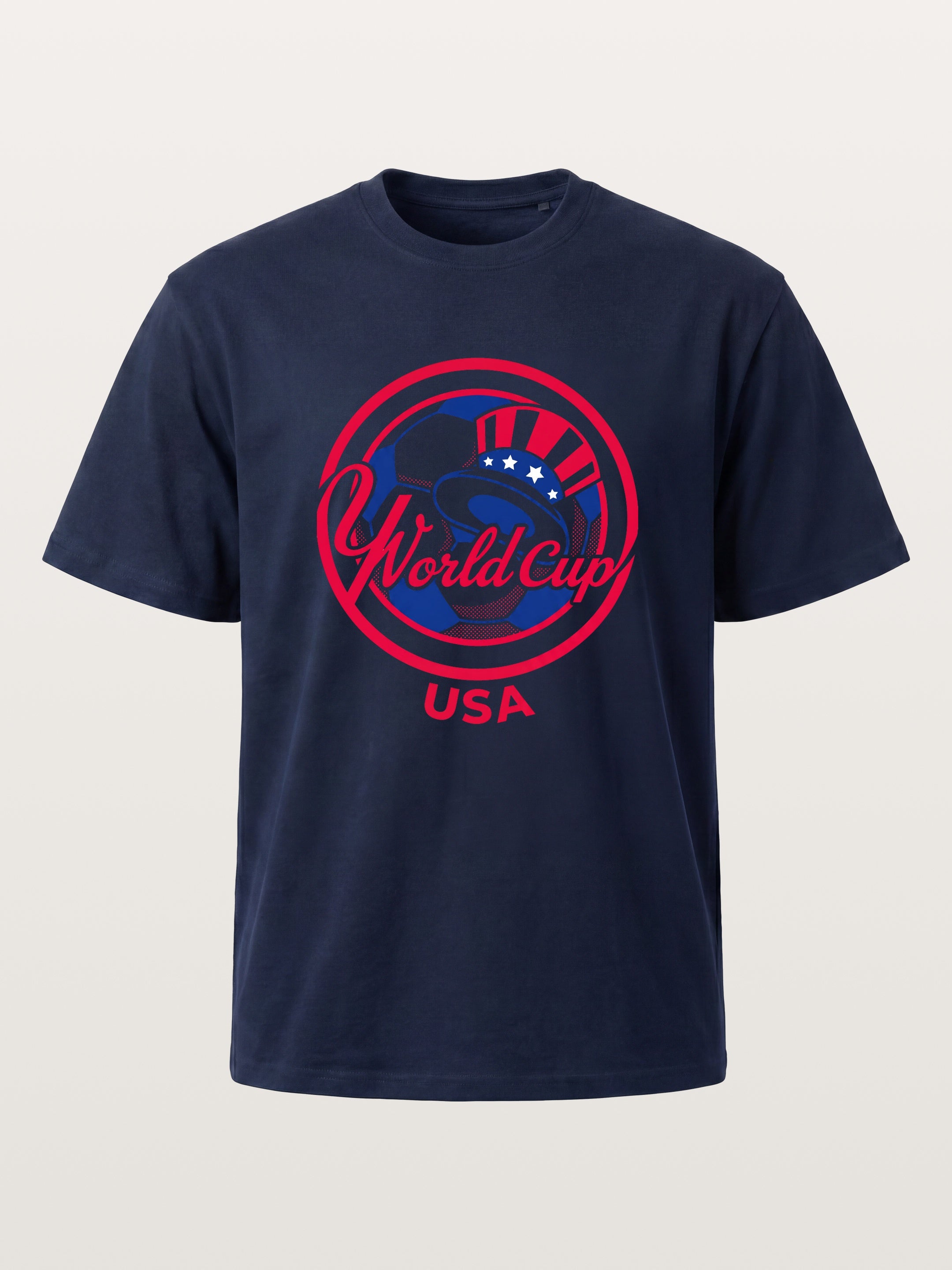 World Cup USA Circle Logo Cotton T-shirt