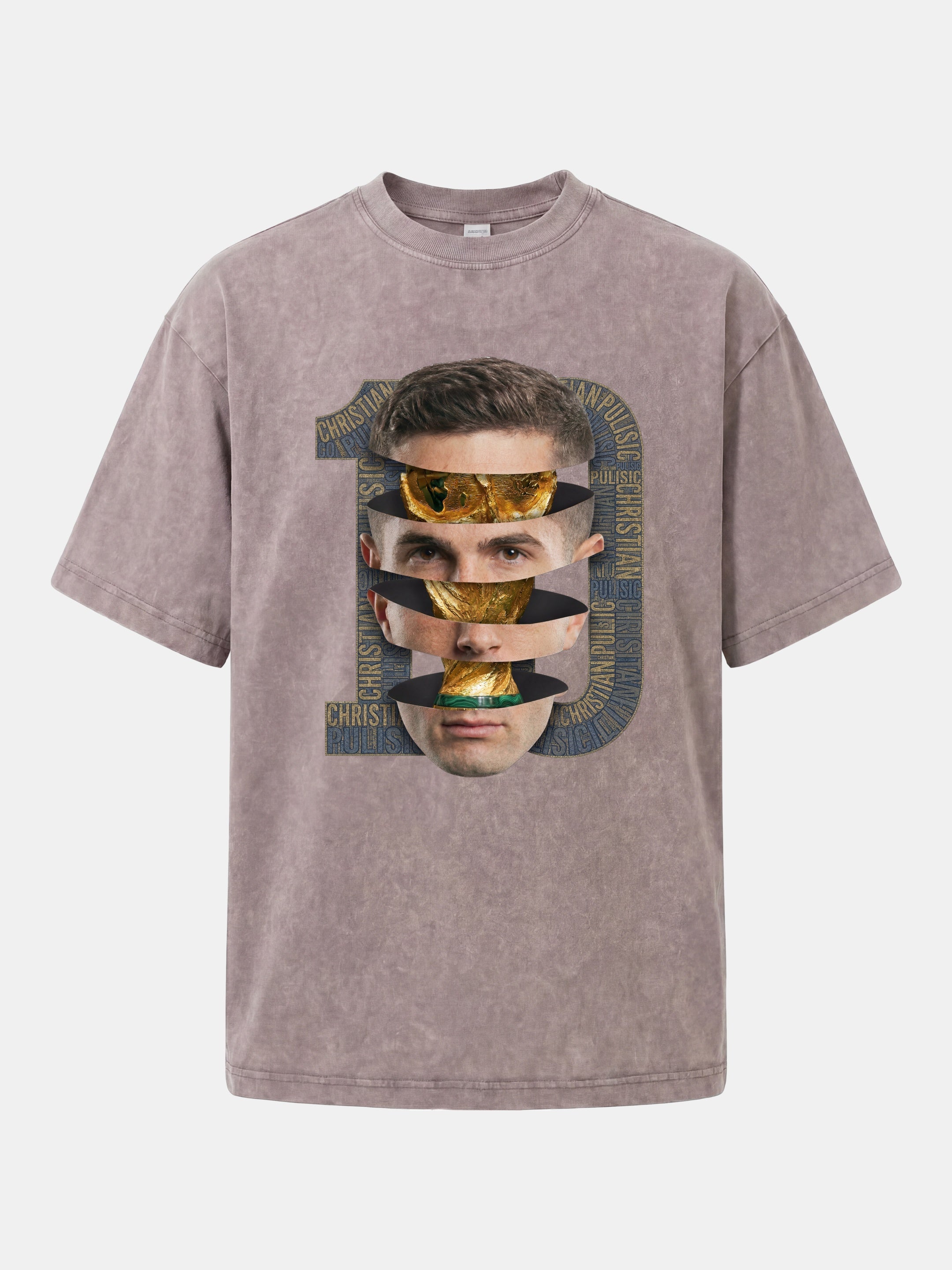 Christian Pulisic World Cup Art Washed T-shirt
