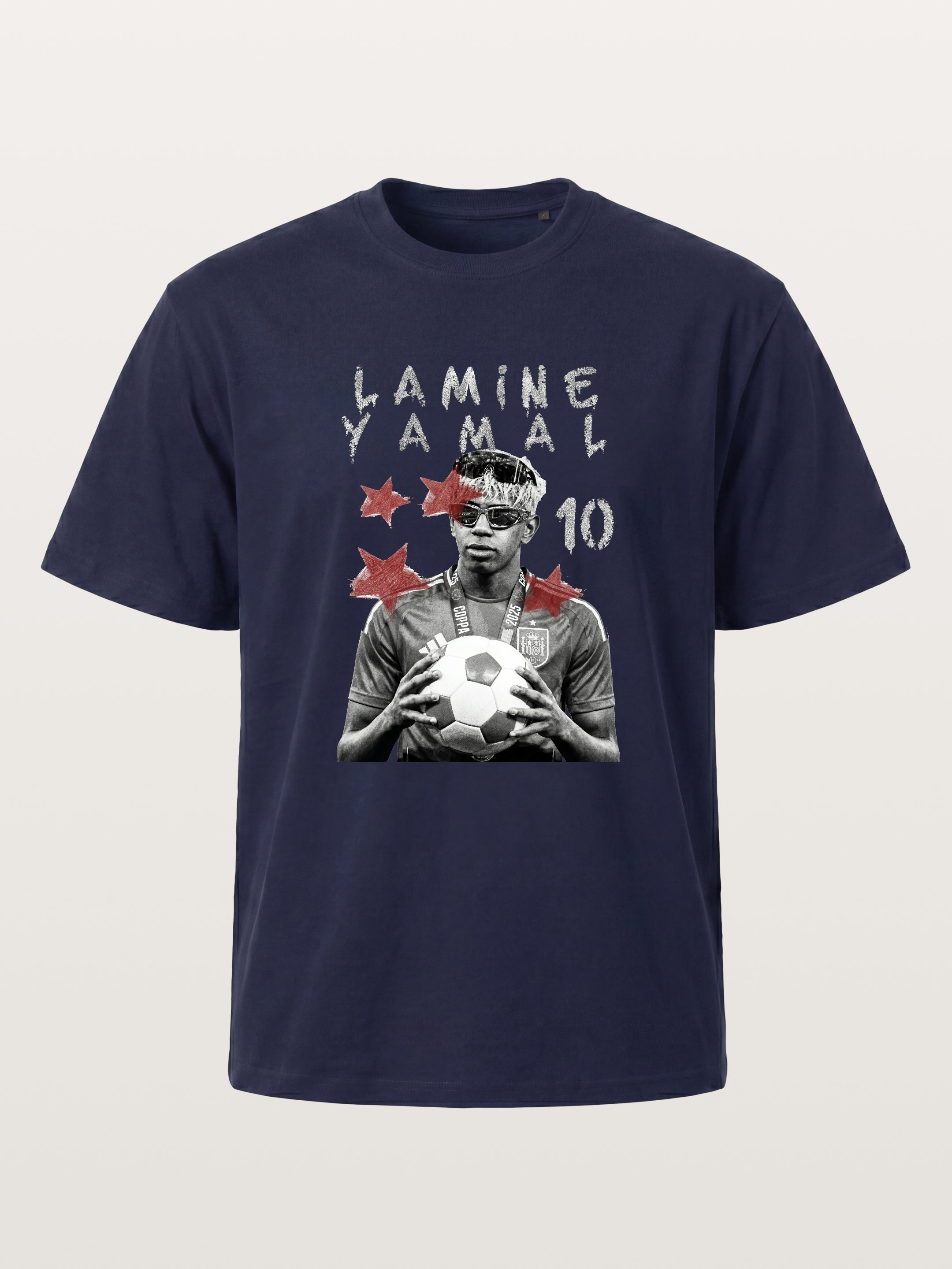Lamine Yamal 2025 Star Card Gildan T-shirt