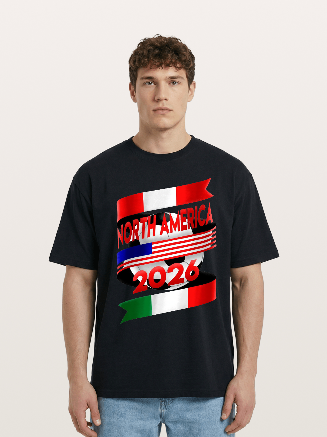 North America 2026 WC Graphic Cotton T-shirt