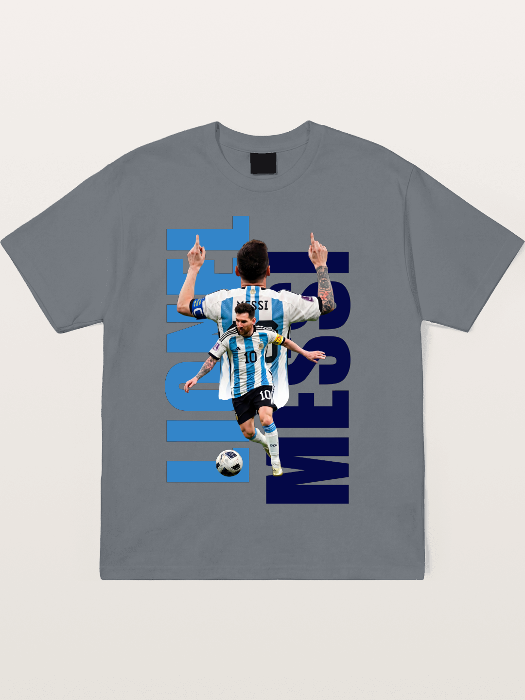 Lionel Messi Argentina 10 Cotton T-shirt