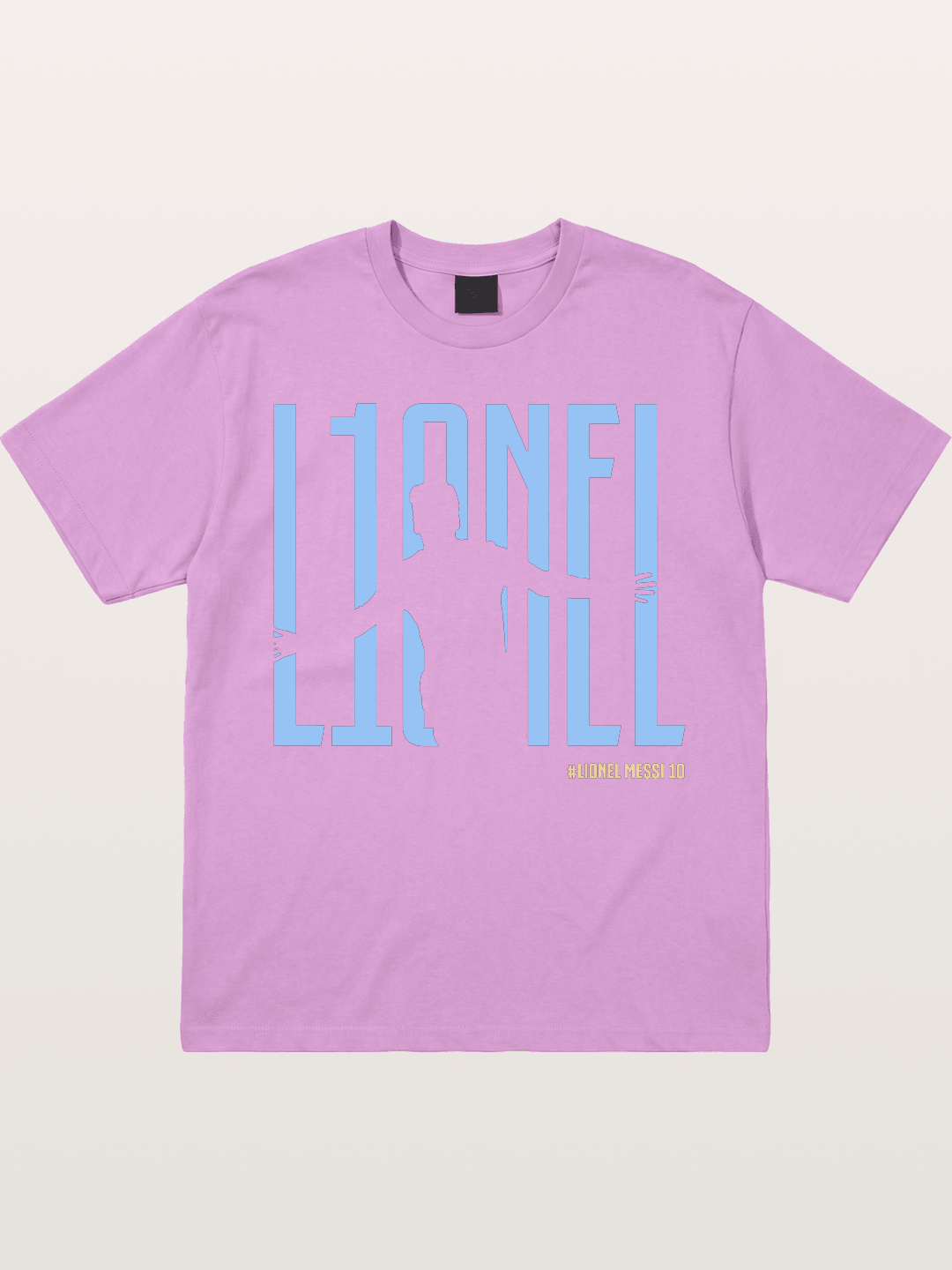 Lionel Messi Celebration Silhouette Gildan T-shirt
