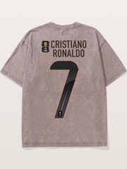 Portugal 7 Ronaldo 2026 WC Washed T-shirt