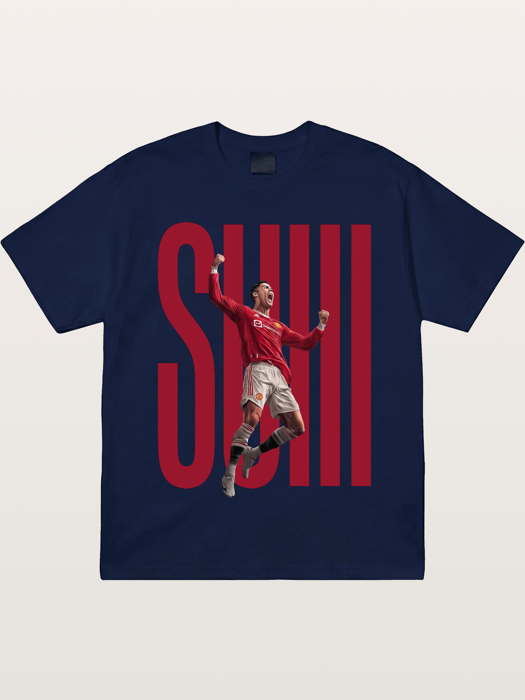 Ronaldo Manchester United Goal Pose Gildan T-shirt