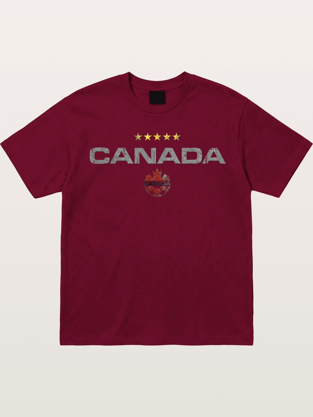 Canada Soccer Team Crest Gildan T-shirt