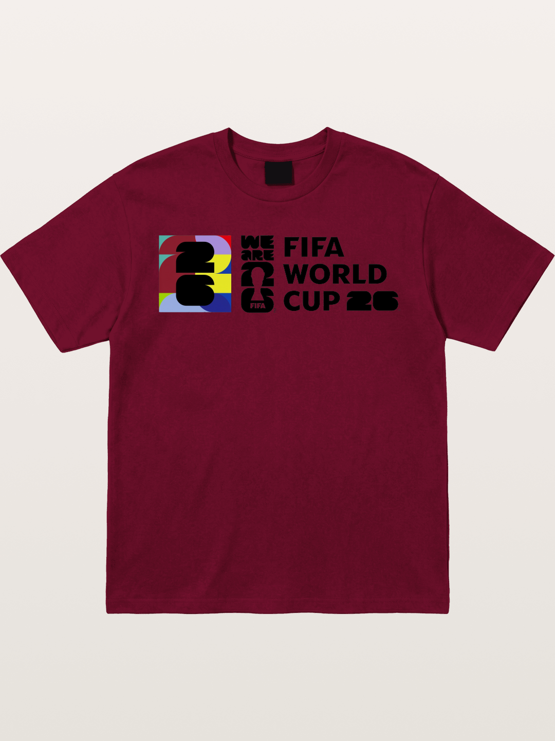 2026 World Cup Colorful Typo Gildan T-shirt