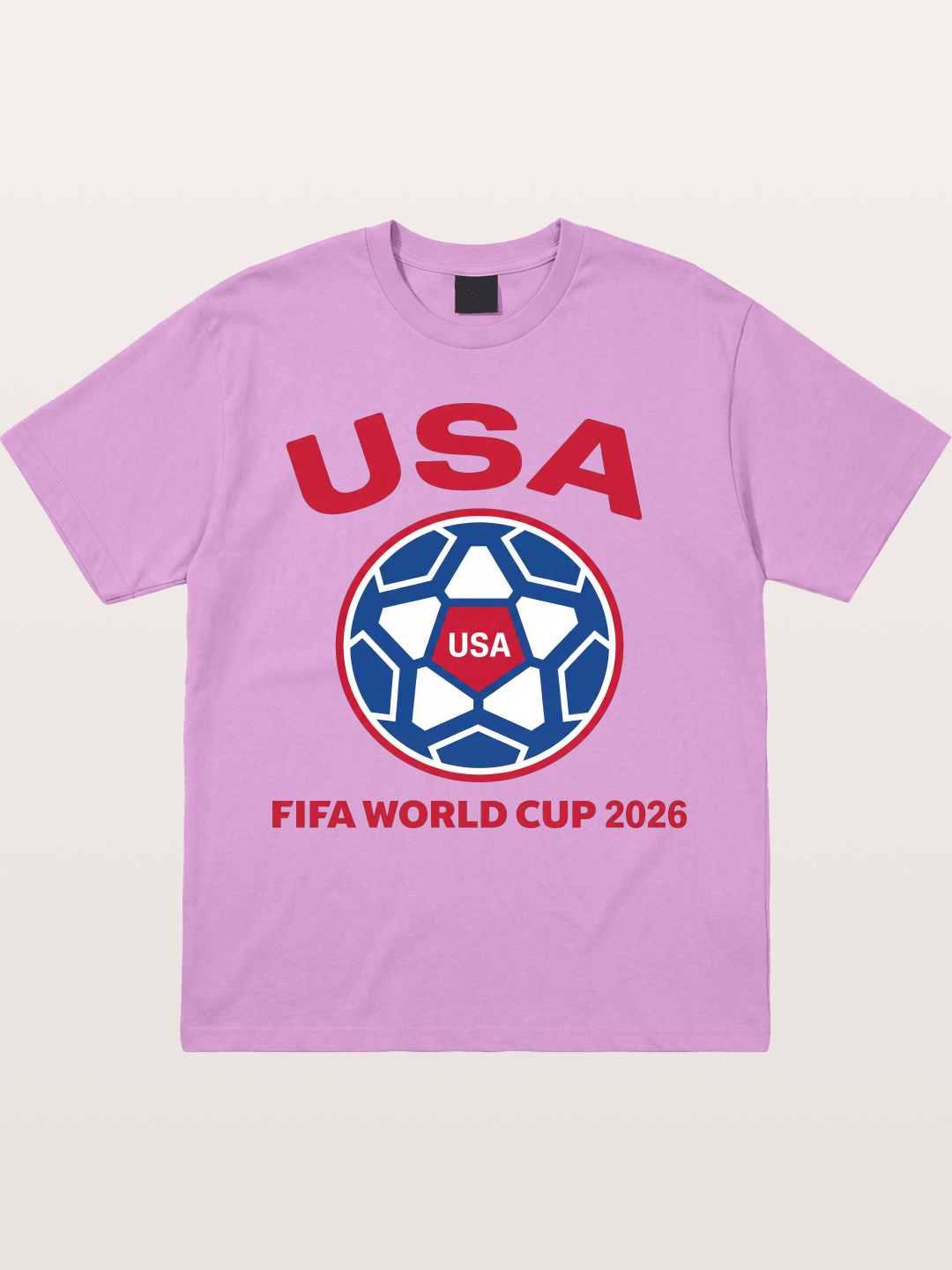 USA WC 2026 Soccer Ball Emblem Gildan T-shirt
