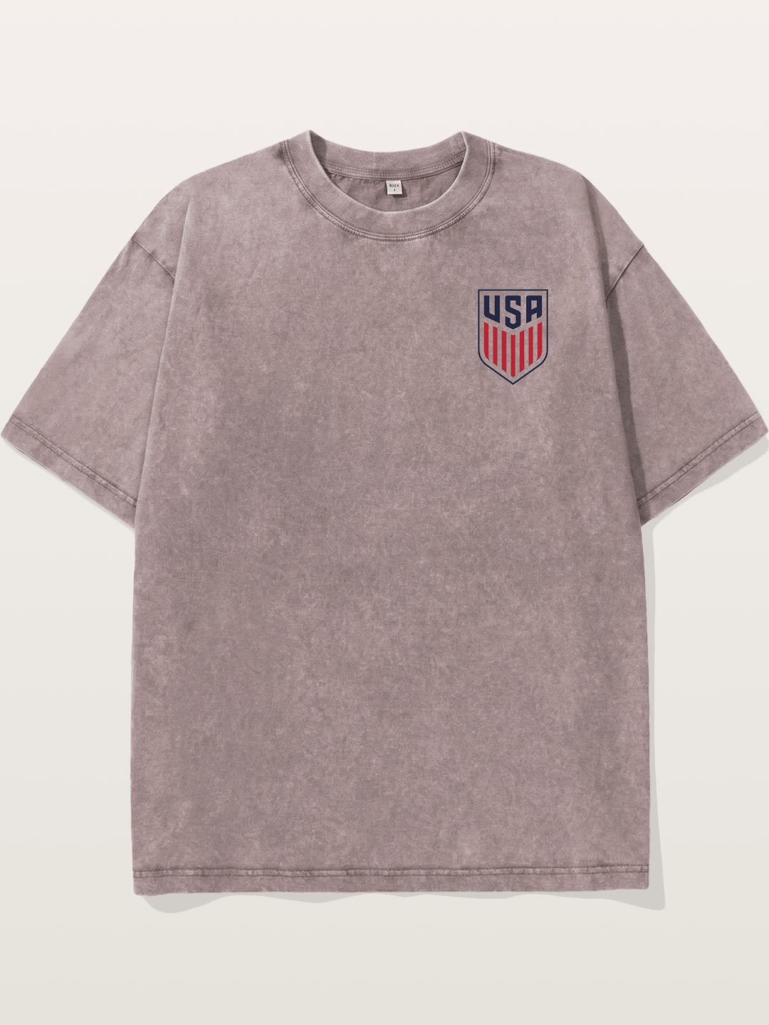 USA Soccer Stars Stripes Crest Washed T-shirt