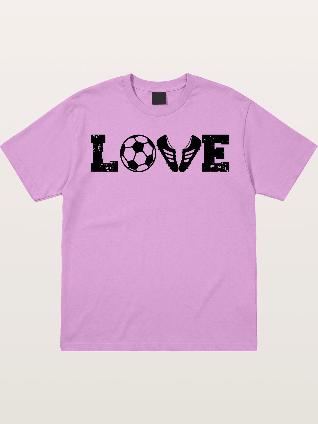 Soccer Love Wordmark With Cleats Gildan T-shirt