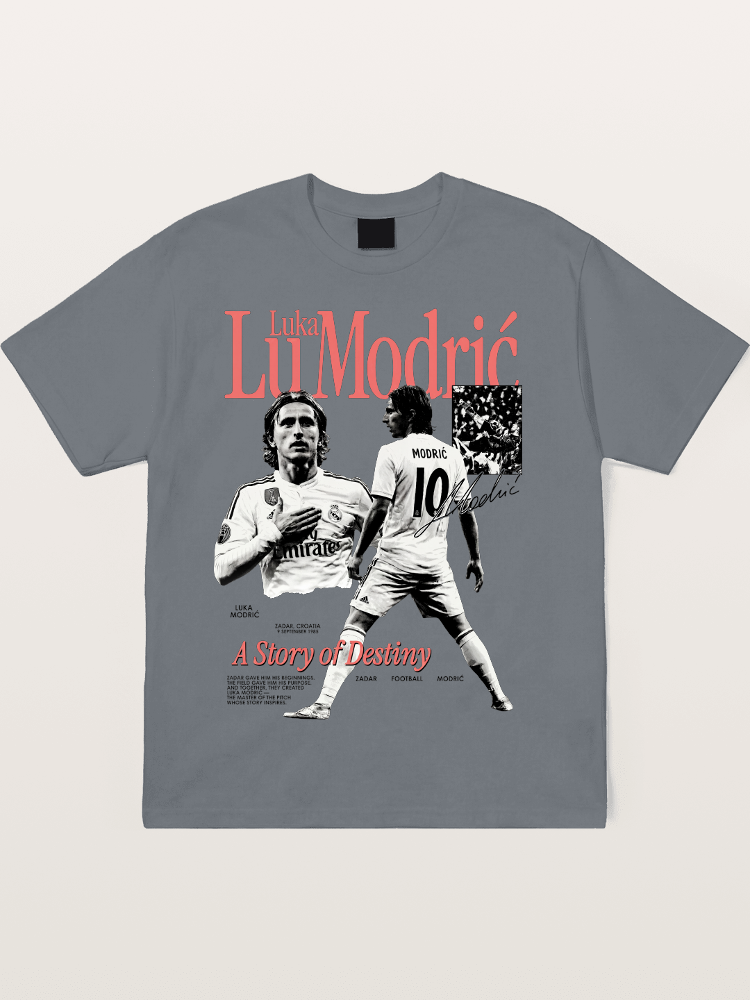 Luka Modric Destiny Story Cotton T-shirt