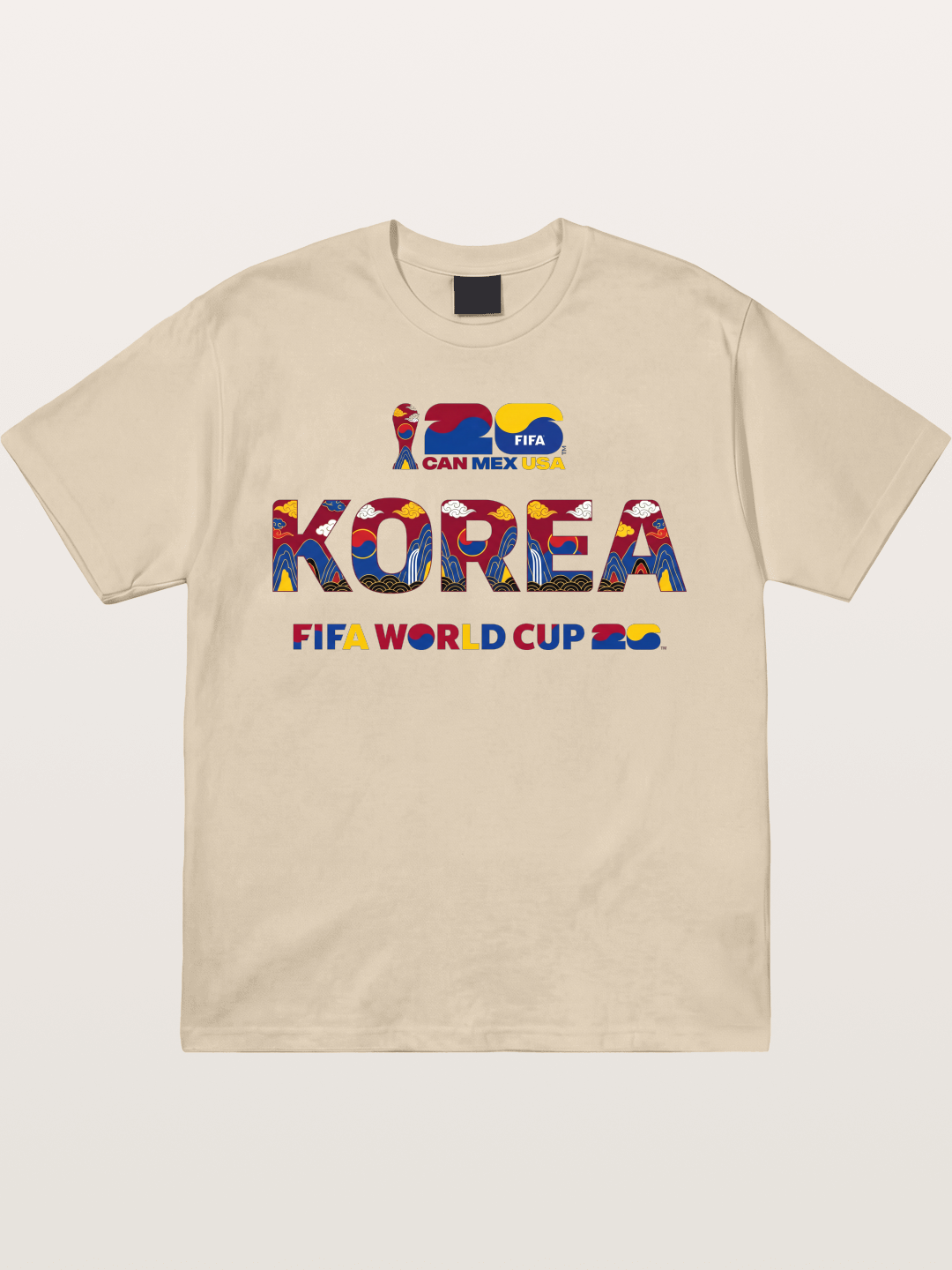 Korea 2026 Folk Ornament Design Gildan T-shirt