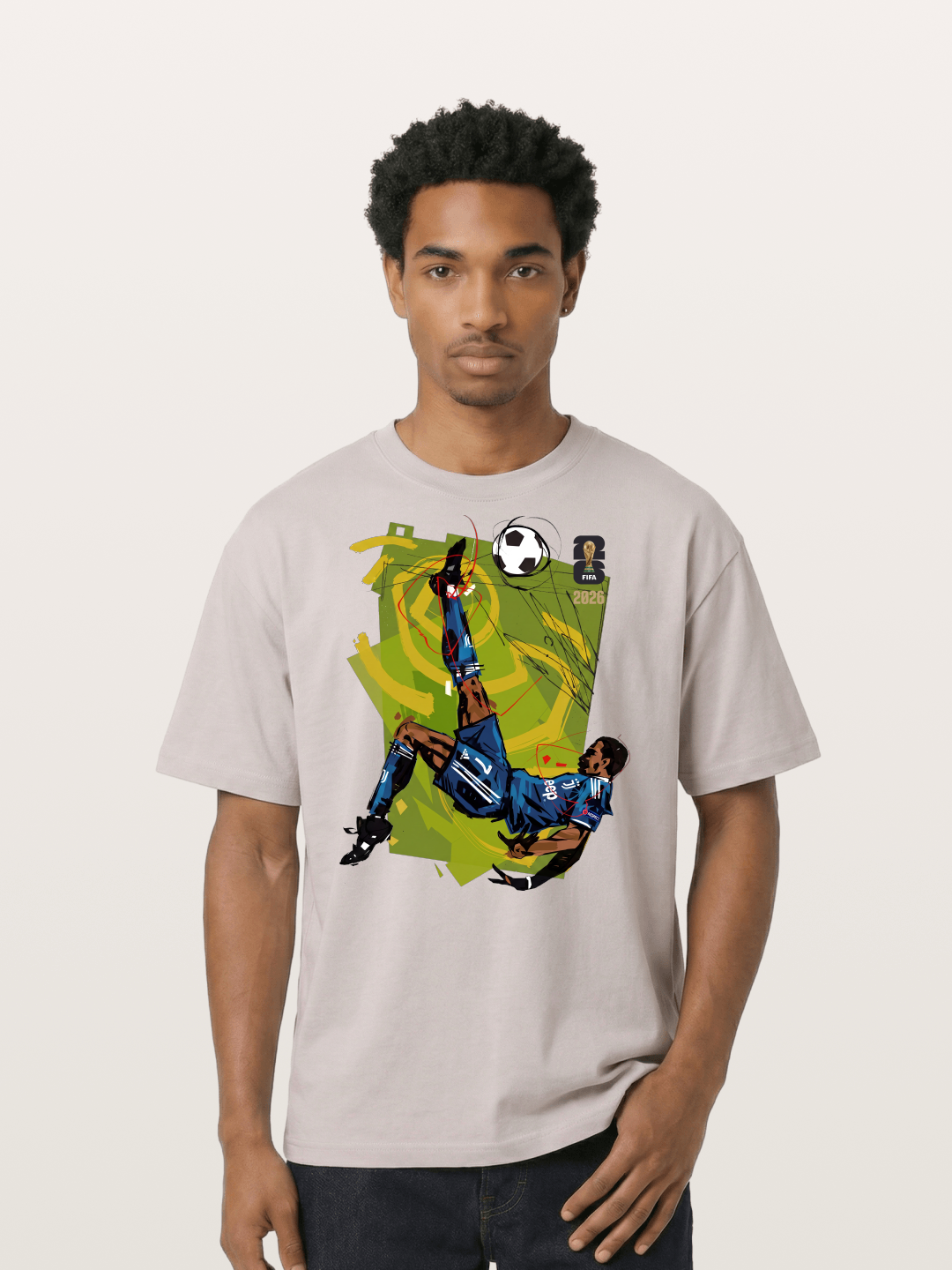 Cristiano Ronaldo's classic goal-scoring move Cotton T-shirt