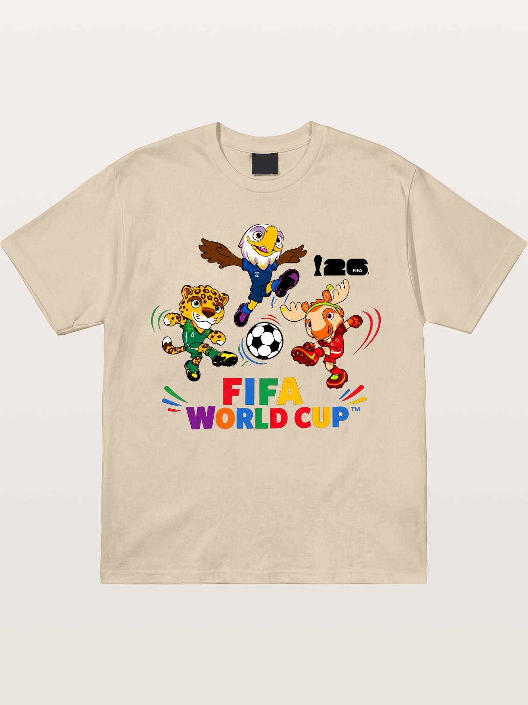 FIFA World Cup Mascots Print Gildan T-shirt