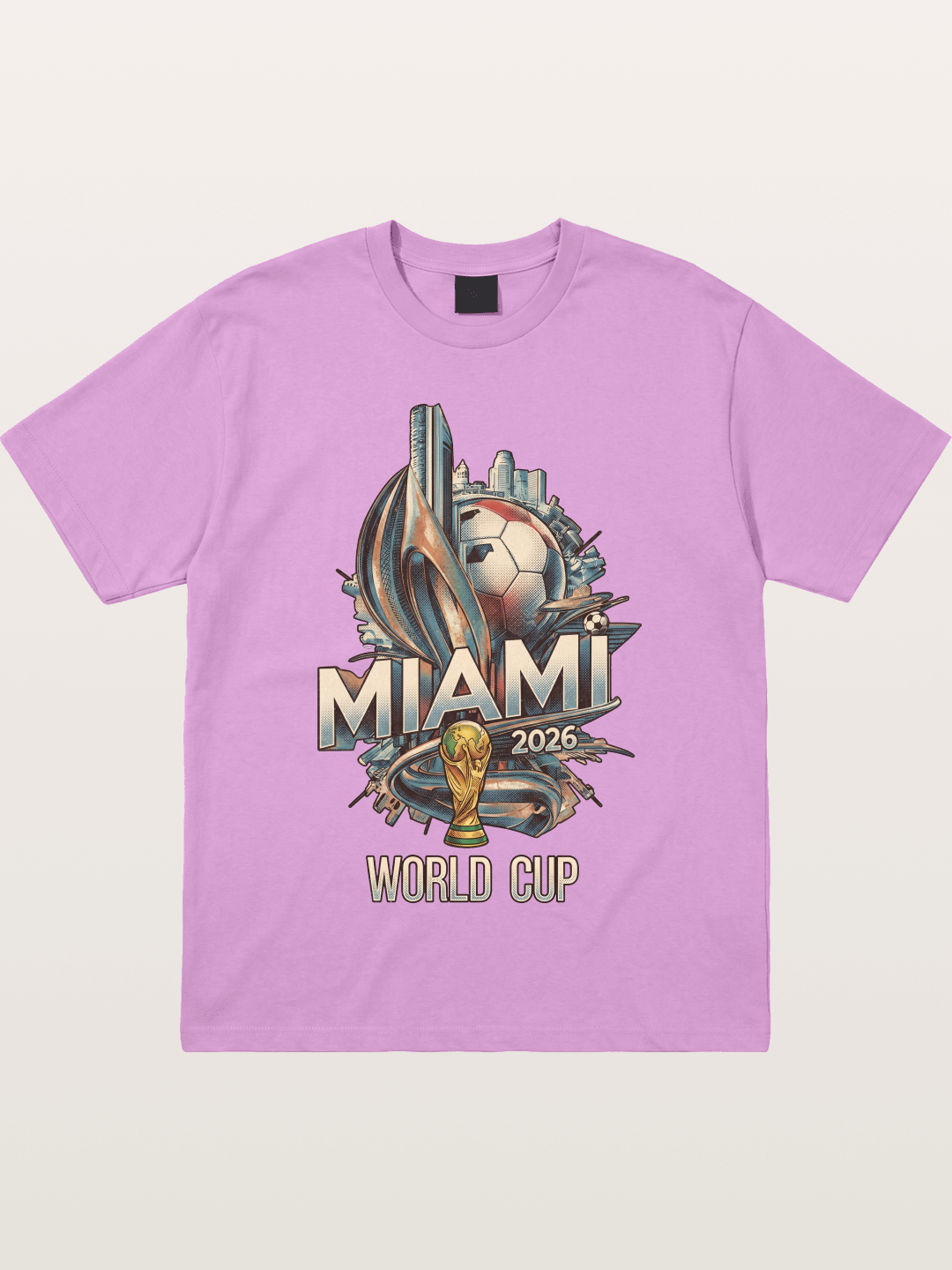 Miami World Cup 2026 Emblem Gildan T-shirt