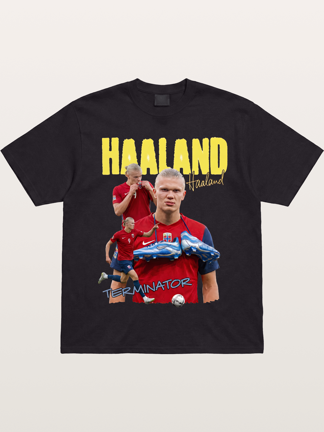 Erling Haaland H9 Poster Gildan T-shirt