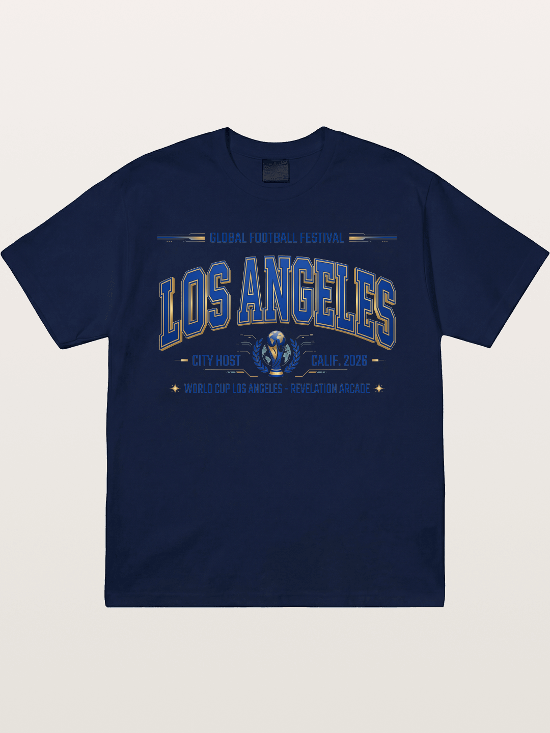 Los Angeles 2026 WC Badge Gildan T-shirt