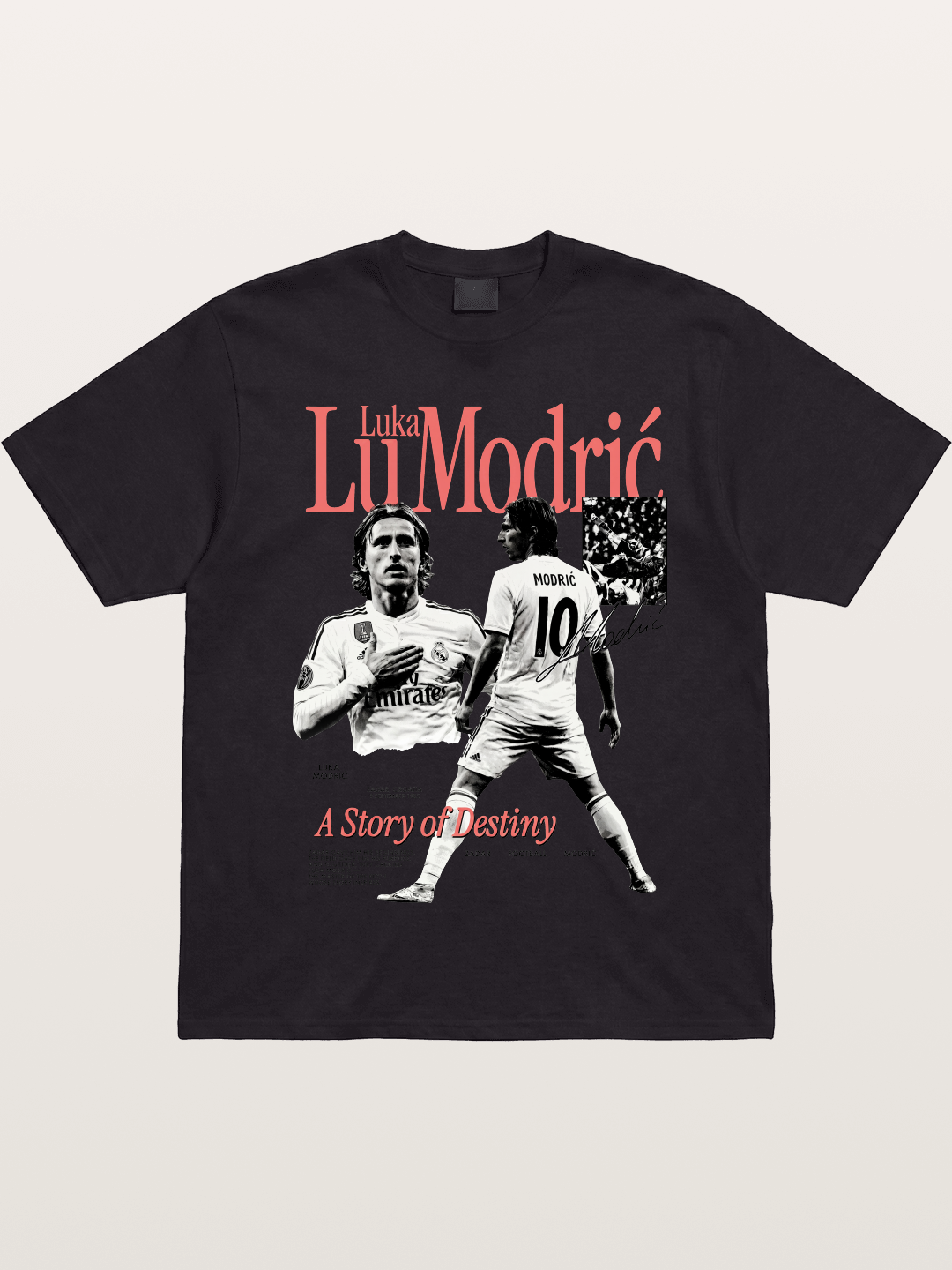 Luka Modric Destiny Story Gildan T-shirt