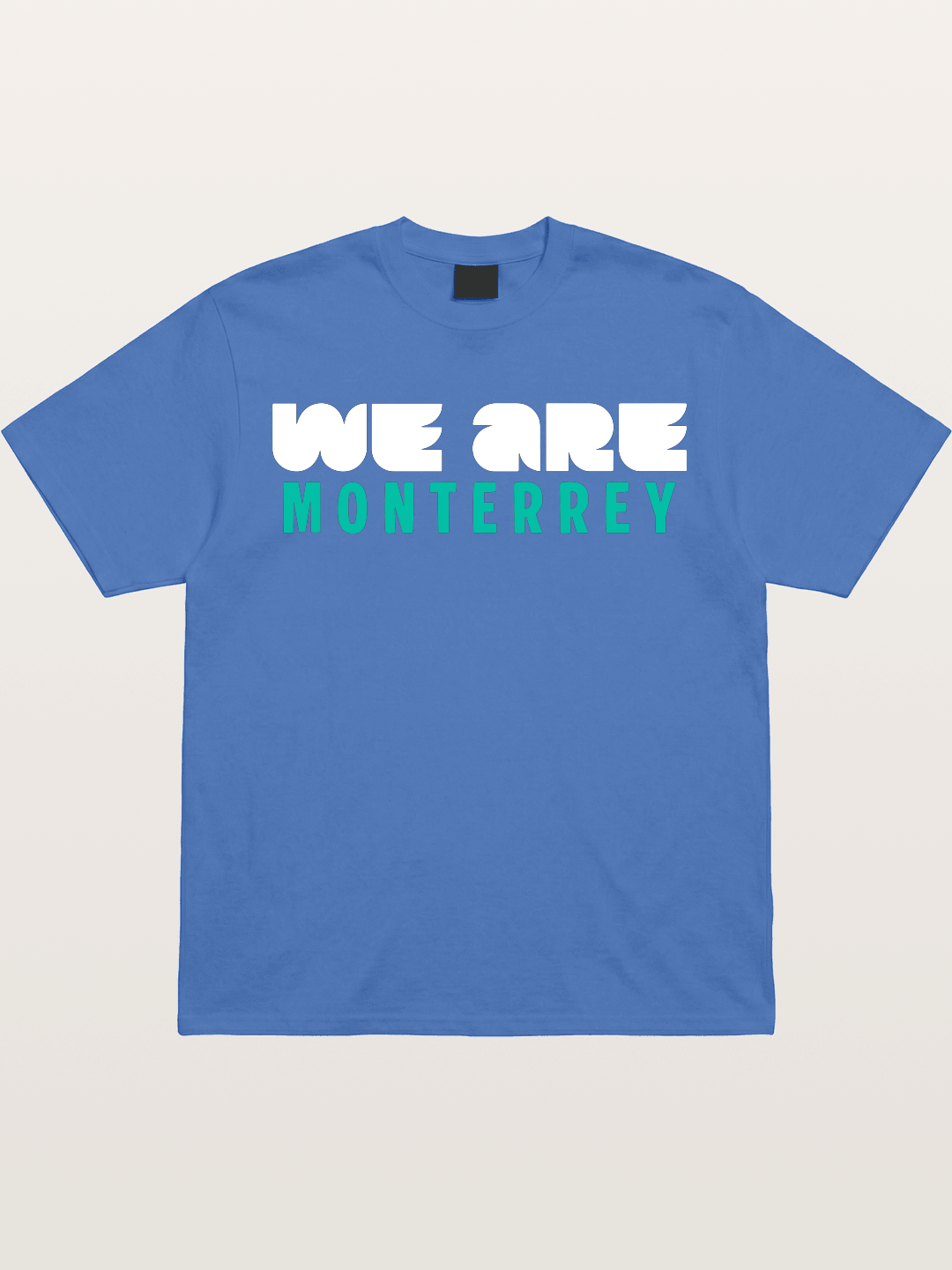 Monterrey Teal Bold Sticker Gildan T-shirt