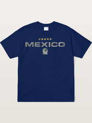 Mexico Football Retro Logo Soft-Stay T-shirt