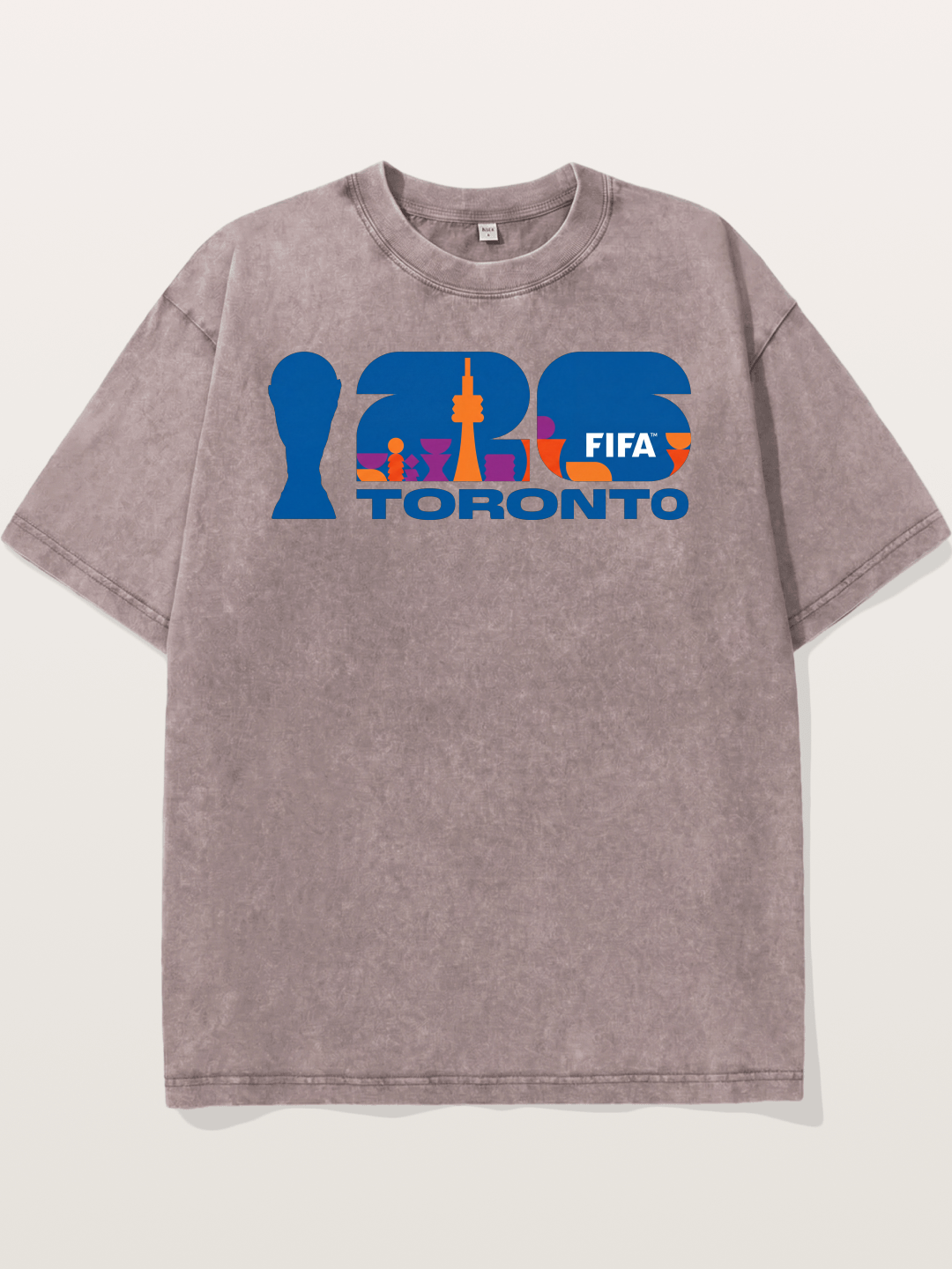 Toronto WC 2026 CN Tower Logo Washed T-shirt