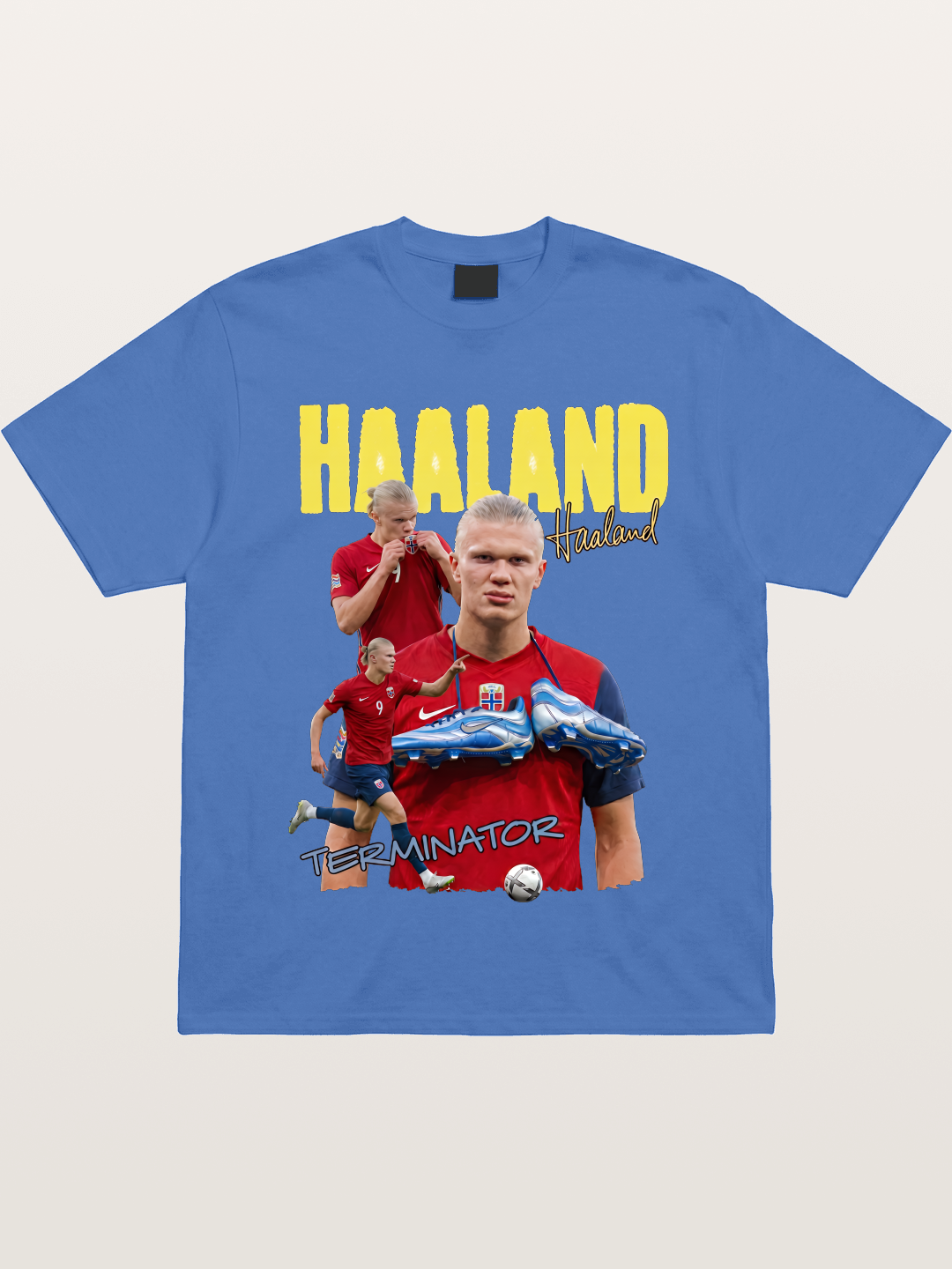 Erling Haaland H9 Poster Gildan T-shirt