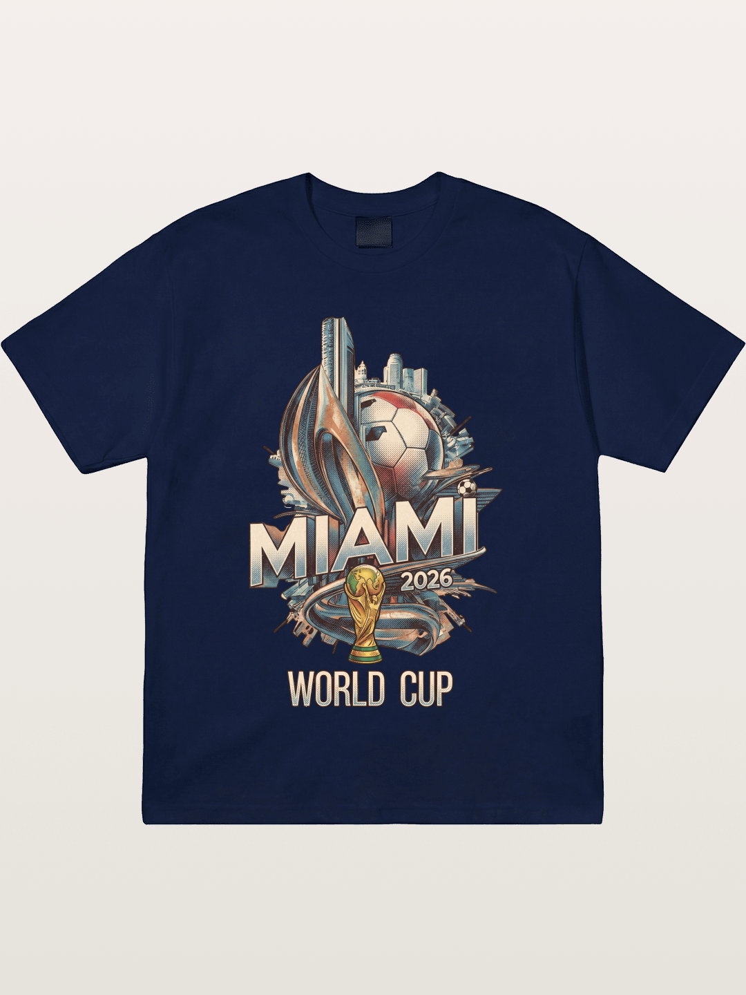 Miami World Cup 2026 Emblem Gildan T-shirt