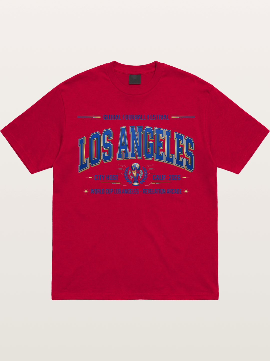 Los Angeles 2026 WC Badge Gildan T-shirt