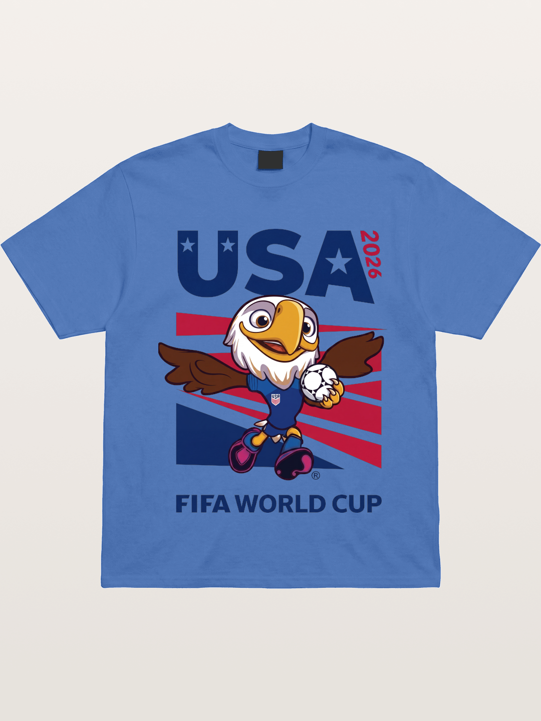 USA Eagle Mascot World Cup Gildan T-shirt