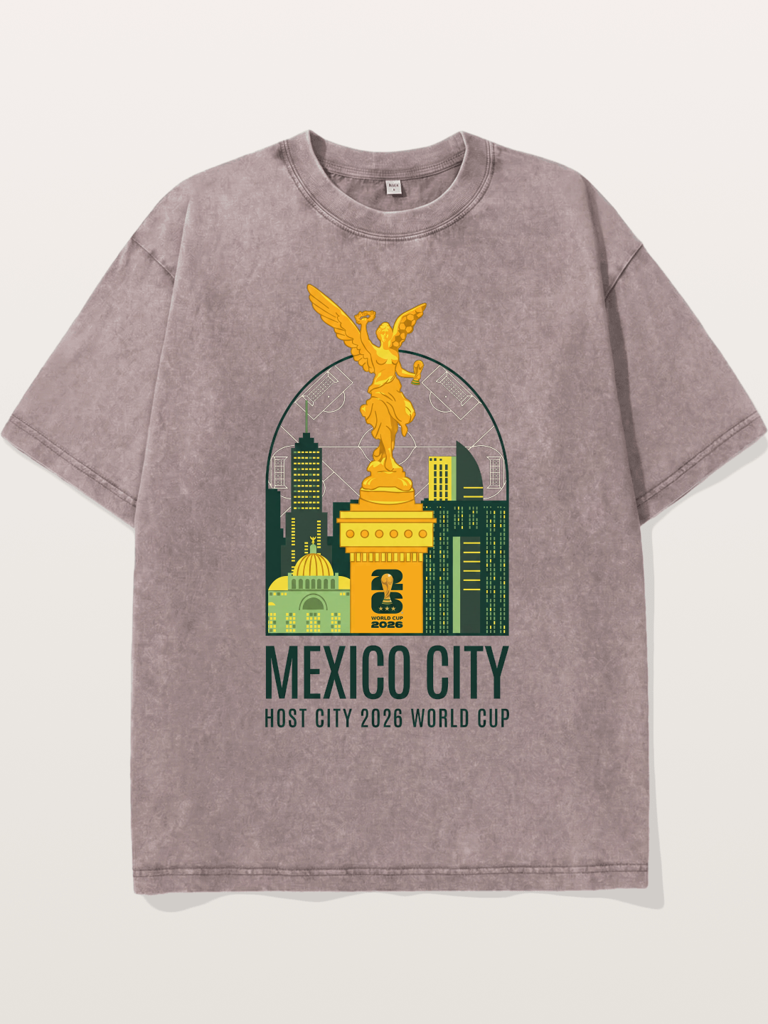 Mexico City 2026 World Cup Washed T-shirt