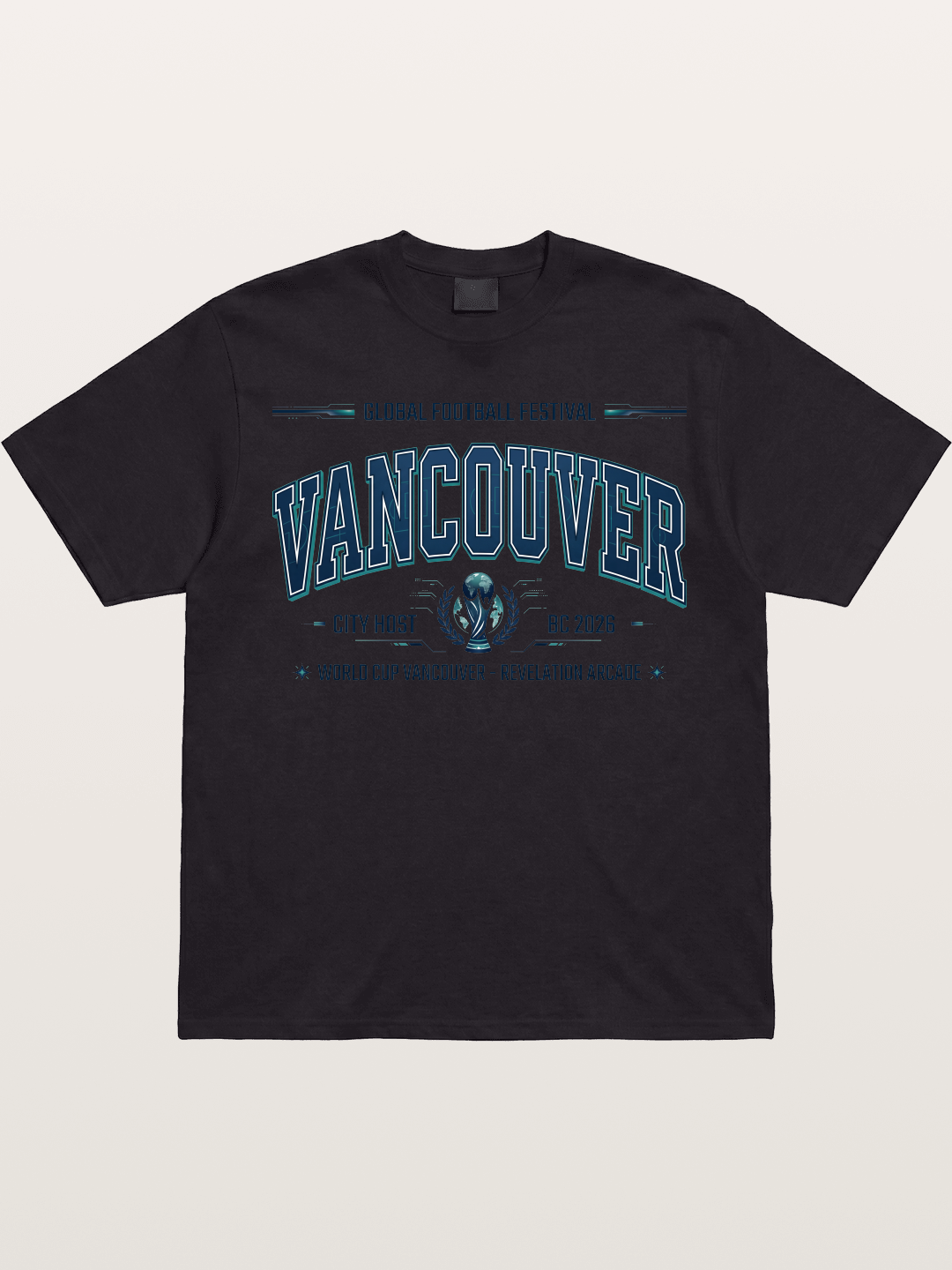 Vancouver 2026 World Cup Badge Gildan T-shirt