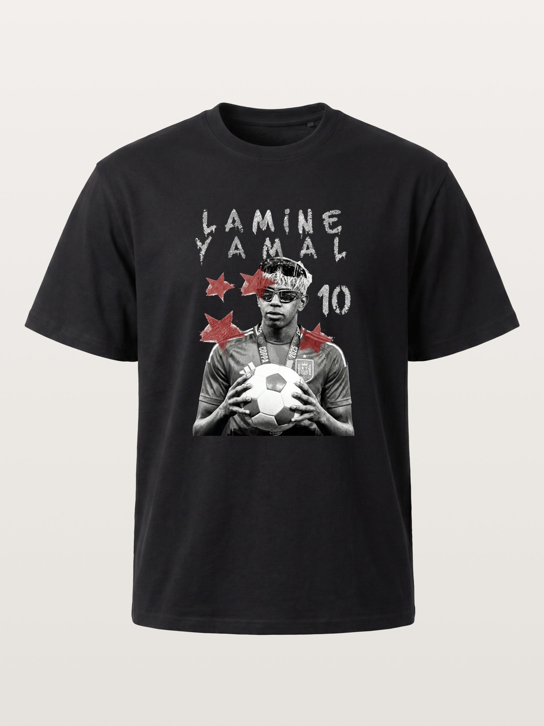 Lamine Yamal 2025 Star Card Gildan T-shirt