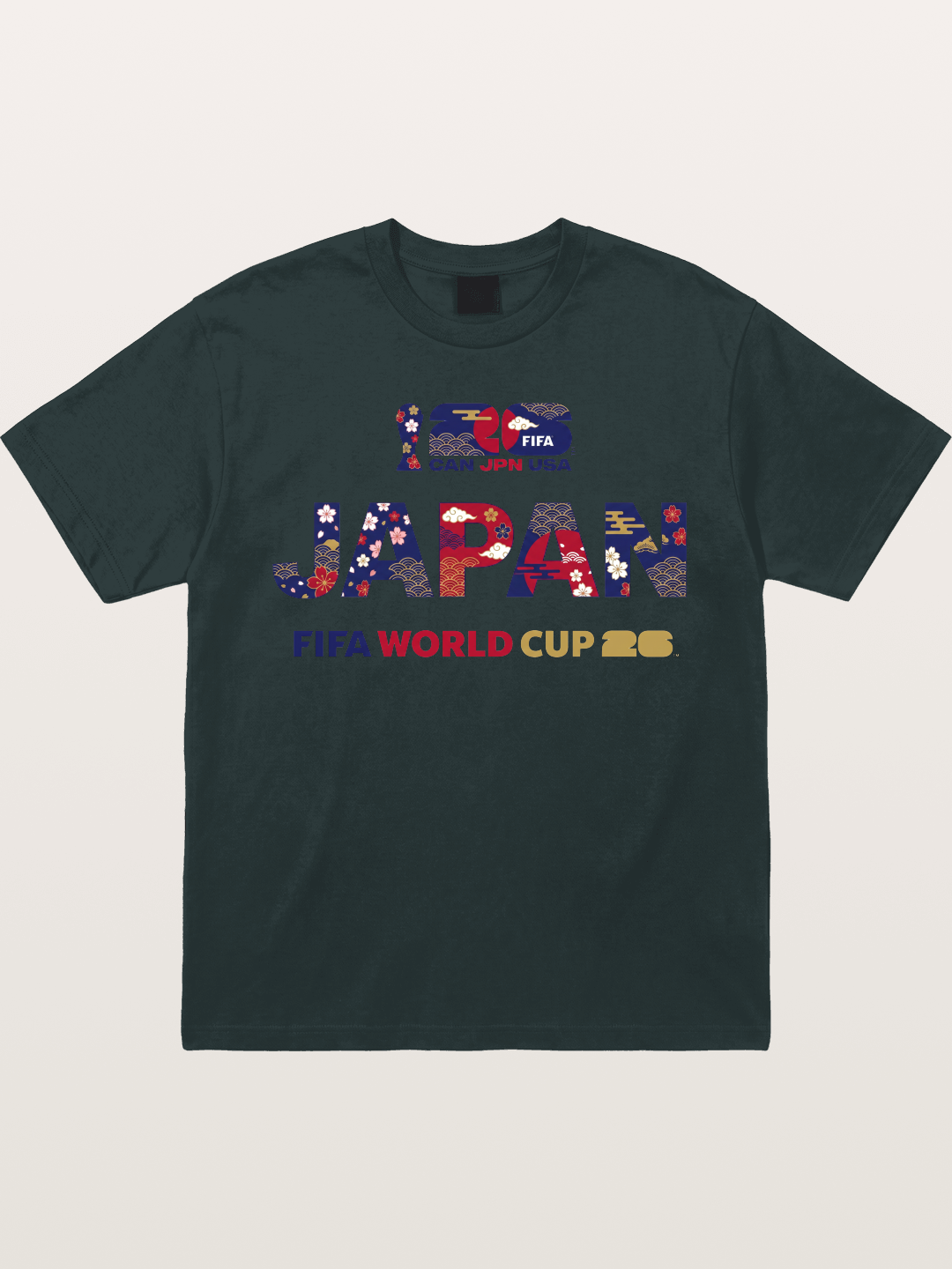 2026 World Cup Japan Sakura Typo Gildan T-shirt