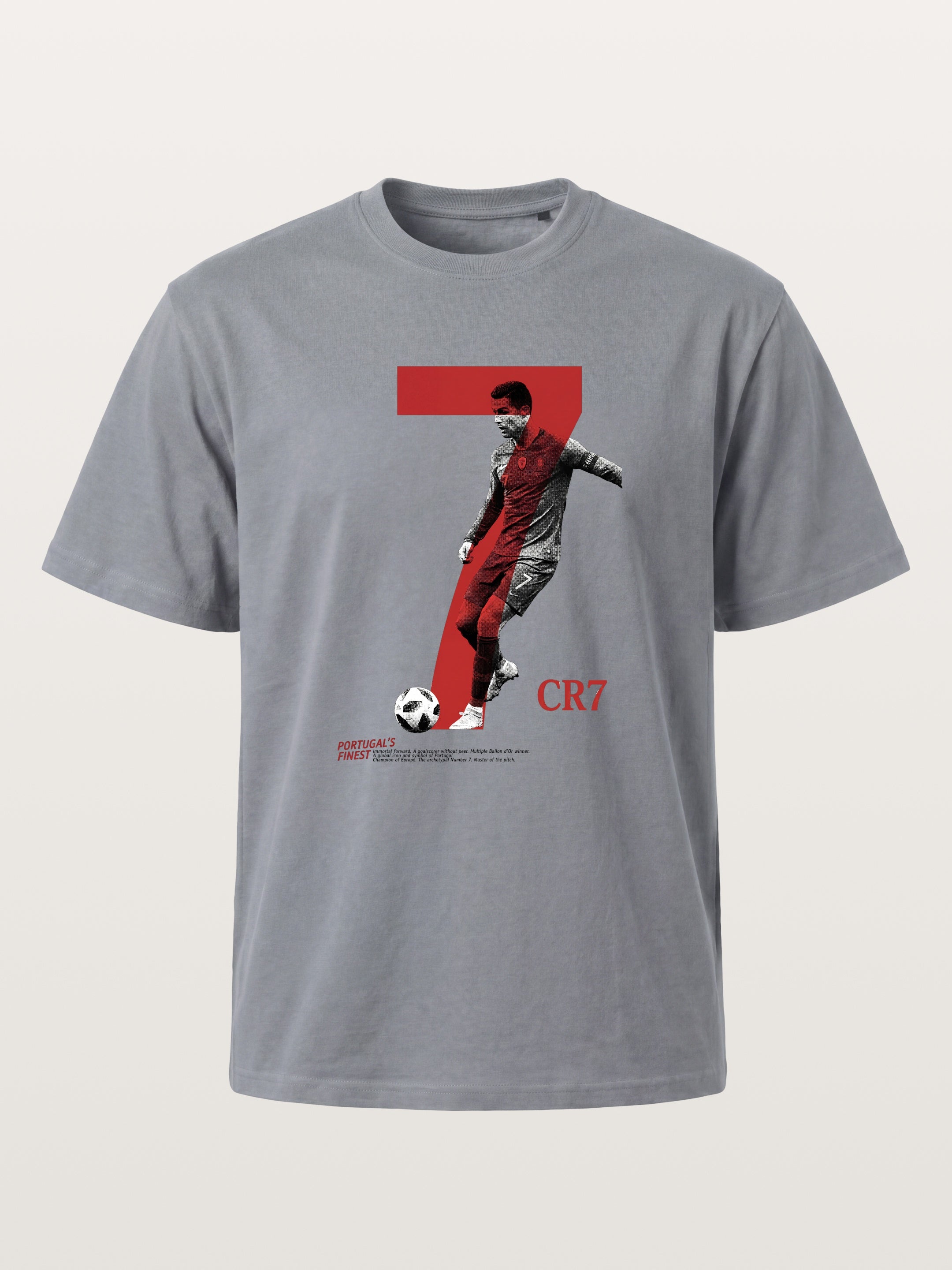 CR7 Portugal Split Portrait Gildan T-shirt