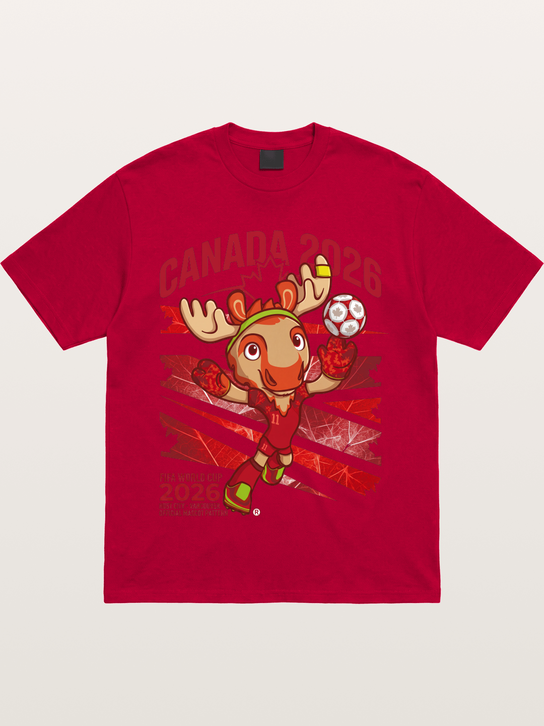 Canada 2026 Moose Mascot Gildan T-shirt