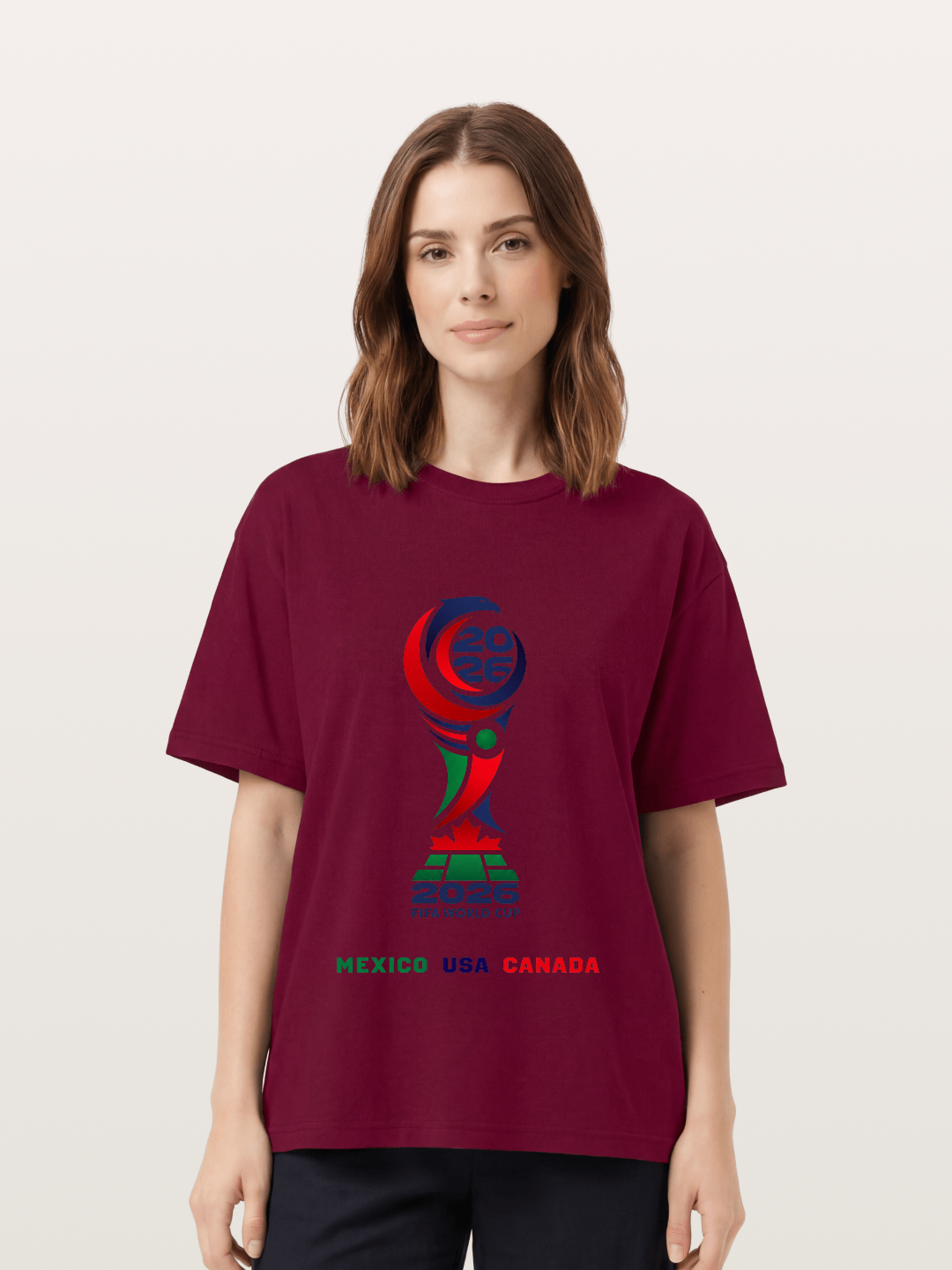 2026 World Cup Logo Art Gildan T-shirt