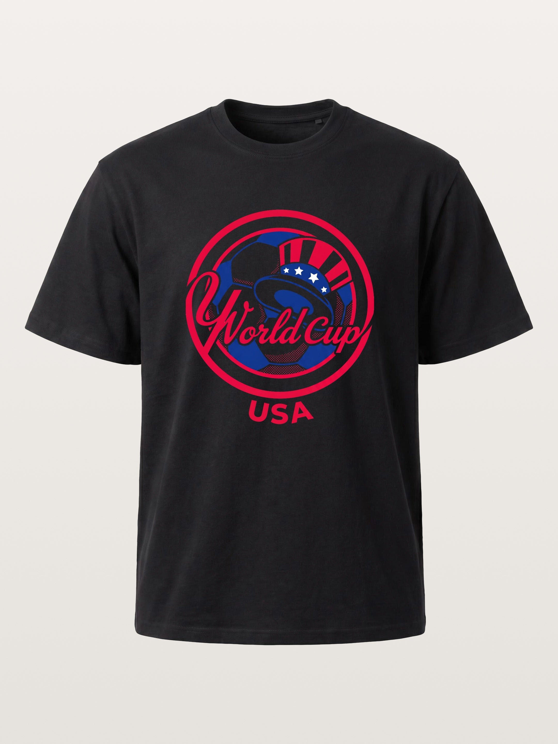 World Cup USA Circle Logo Cotton T-shirt