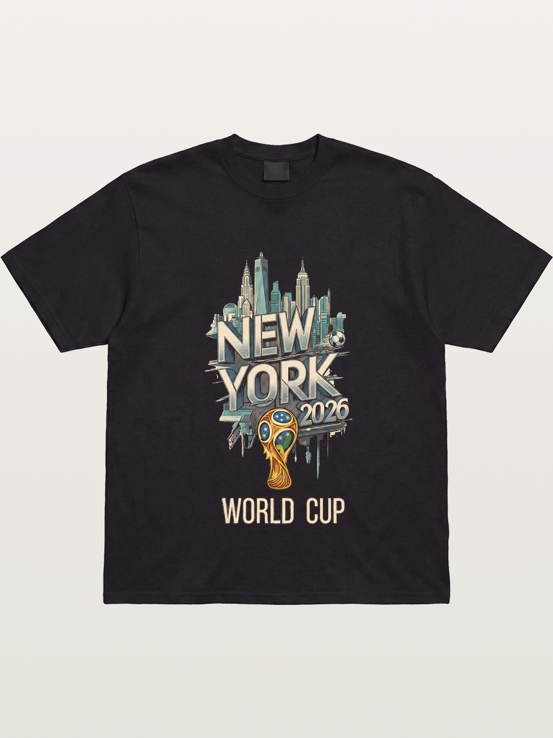 NYC World Cup 2026 Emblem Gildan T-shirt