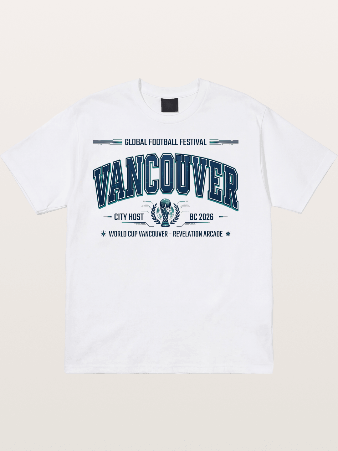 Vancouver 2026 World Cup Badge Cotton T-shirt