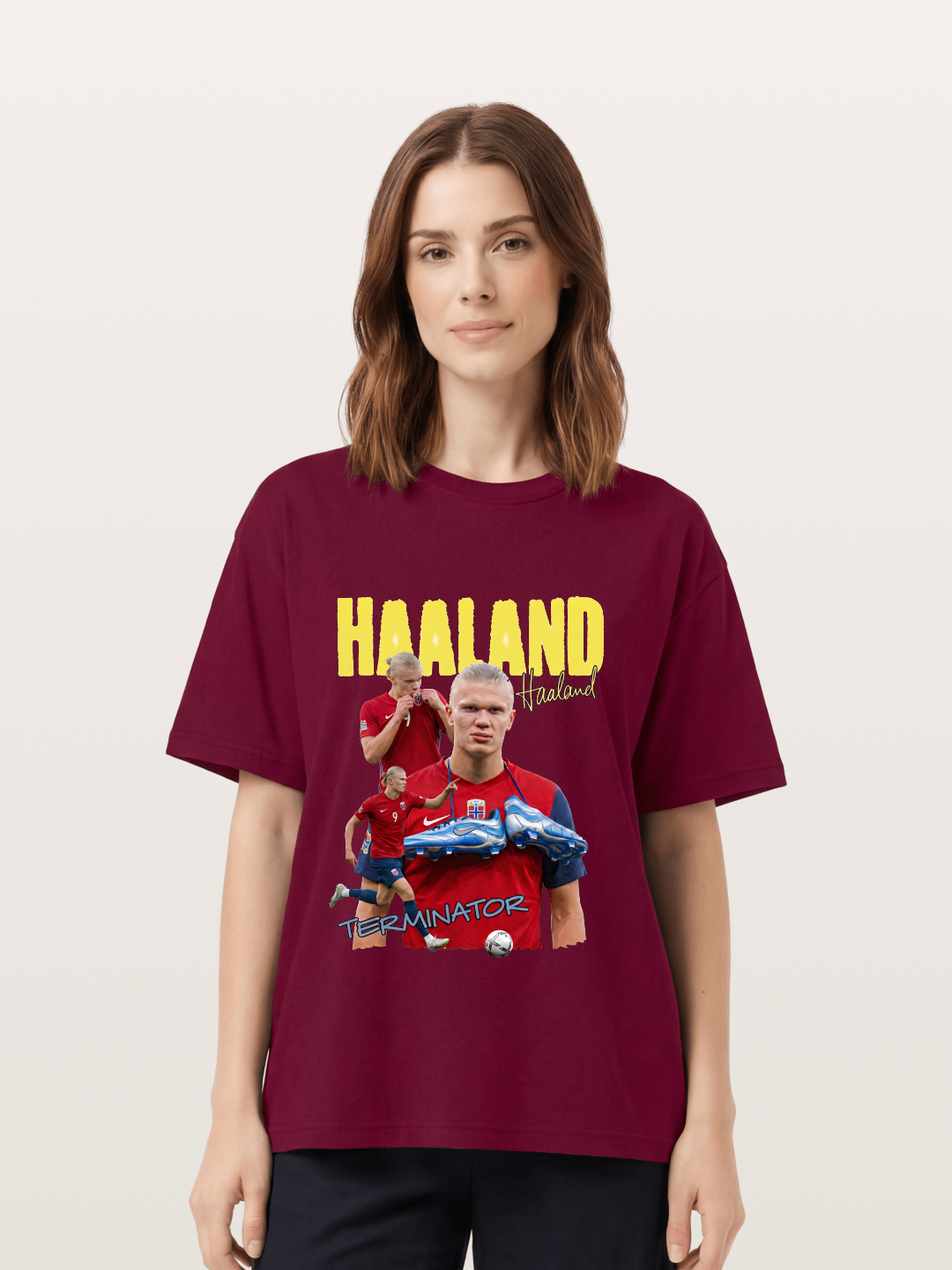Erling Haaland H9 Poster Gildan T-shirt