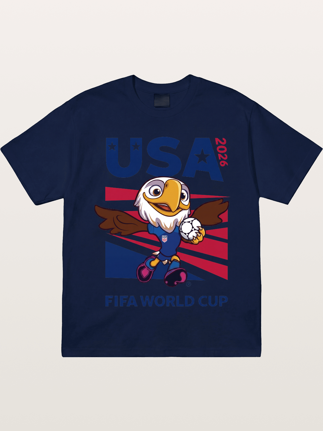 USA Eagle Mascot World Cup Gildan T-shirt