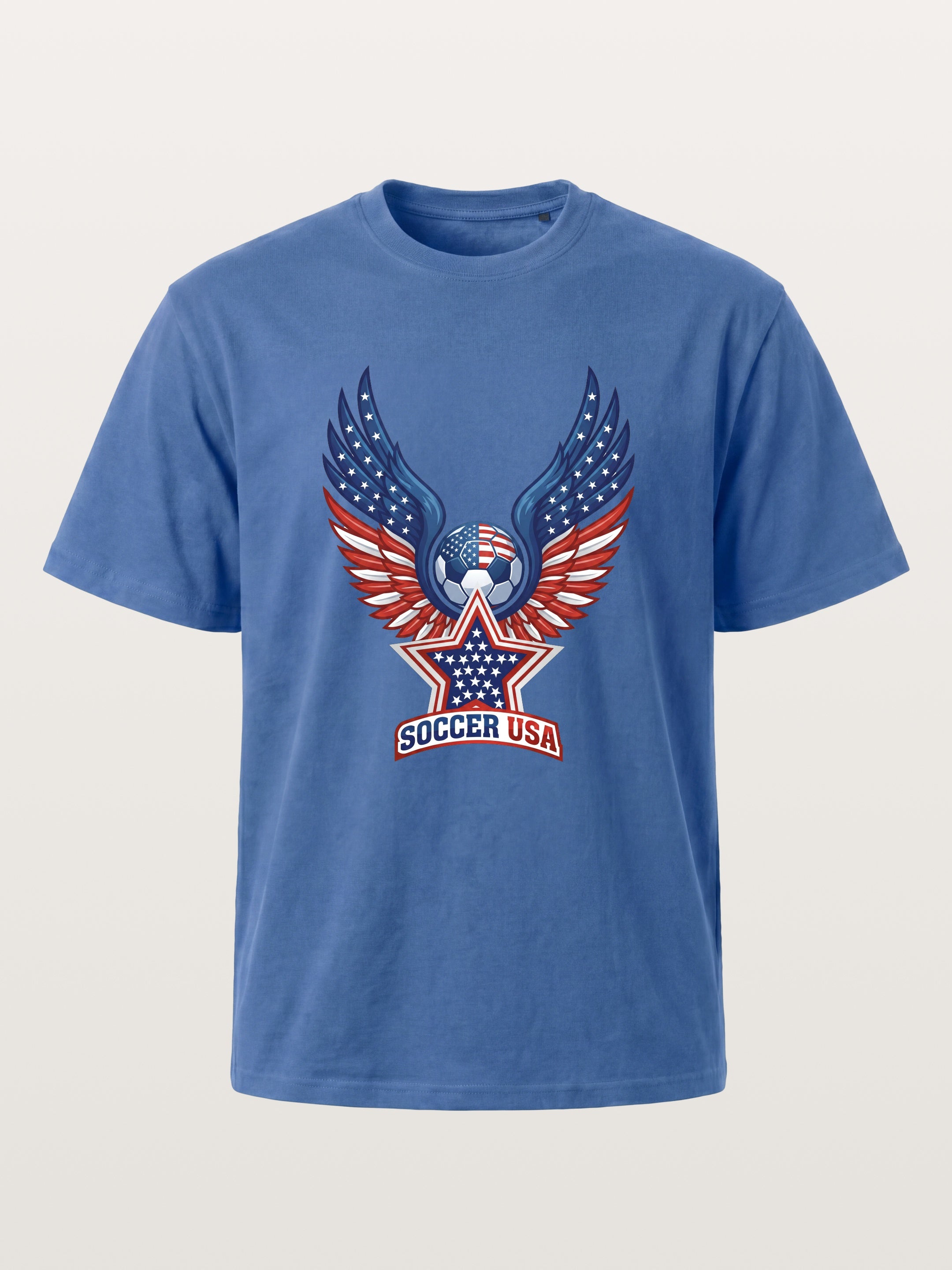 Soccer USA Wings Star Logo Gildan T-shirt