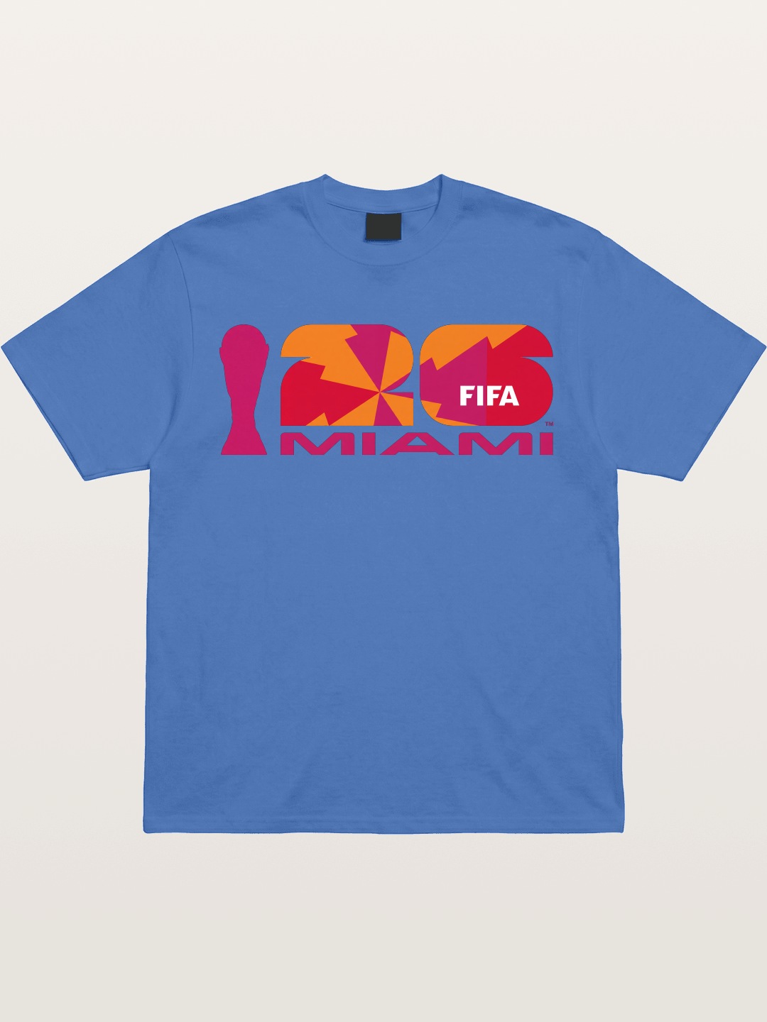 Miami WC 2026 Colorful Geometric Logo Gildan T-shirt
